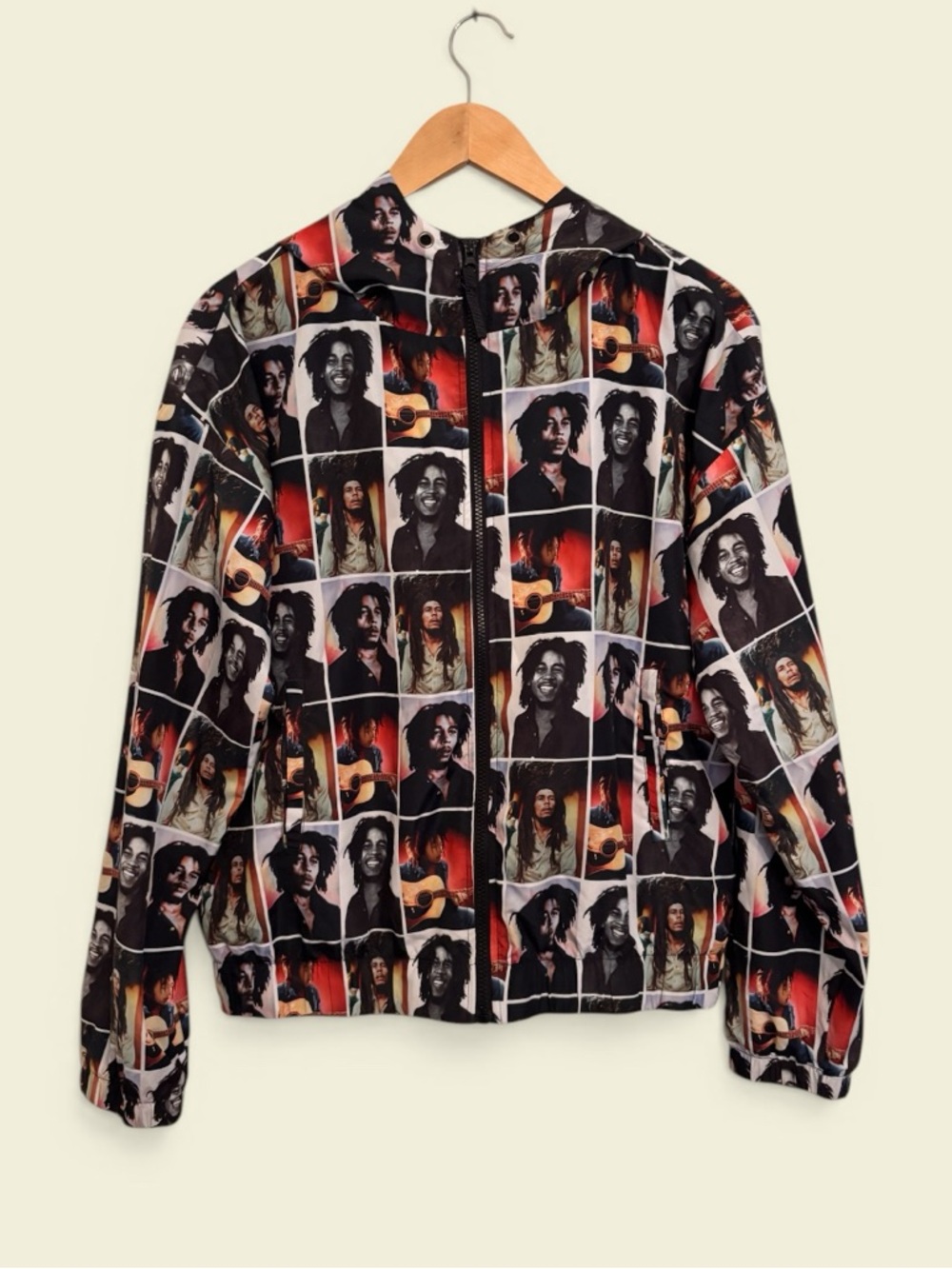 Bob Marley Photo-Print windbreaker Jacket